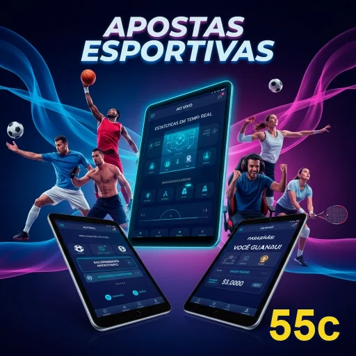 Imagem sobre apostas esportivas digitais no site 55c, destacando opções e tendências do setor.